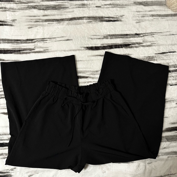 SHEIN Curve Black Wide Leg Dress Pants - Picture 3 of 5